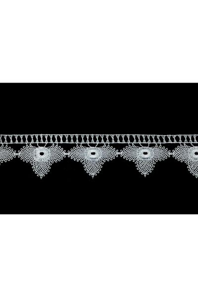 Nazarone Guipure 2320 Needle Embroidery 9m-white