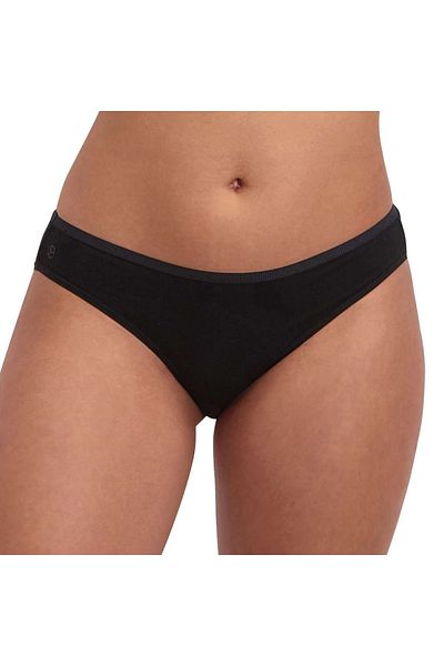 Bamboo Basics Damen Slips, 3er Pack - JULIA Tailienslip, atmungsaktiv, Jersey