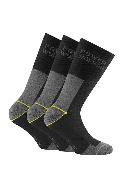 Rohner advanced socks Rohner Unisex Arbeitssocken, 3er Pack - Power Worker, Polsterung