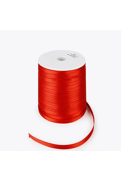 Nazarone 1cm Satin Ribbon - 250m Red (1102)