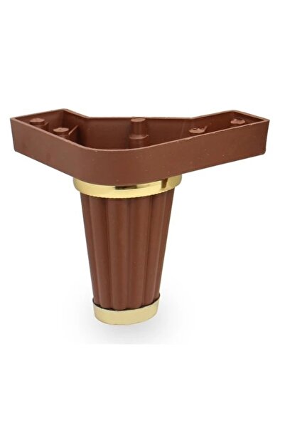 Moda Power Babil 12 Cm Kahverengi Koltuk Ve Mobilya Ayağı (4 Adet)