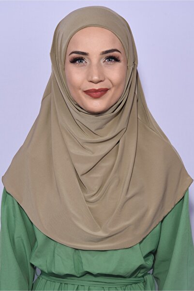 Ns nowascarf Boneli Pratik Hijab Taş Rengi