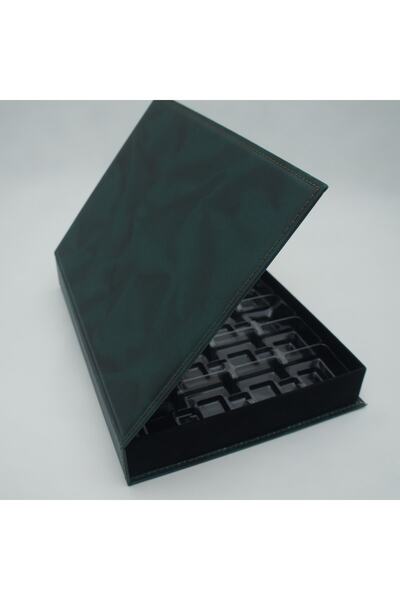 Guerra Deri Mossy Kağıt Kaplama Orta Boy Çikolata & Hediye Kutusu - Hatıra Ku...