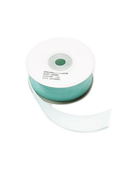 Nazarone Πράσινη κορδέλα οργάντζα - 3cm-23mt (2001)