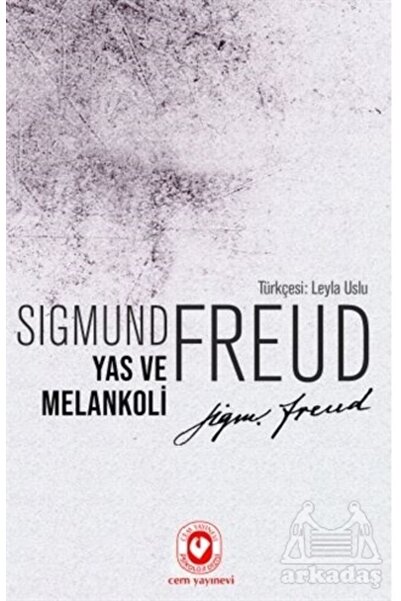 Cem Yayınevi Yas Ve Melankoli