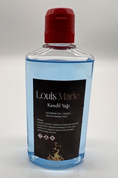Louis Marie | Kandil Yağı | Likid Parafin | 250 Ml | Buz Mavisi