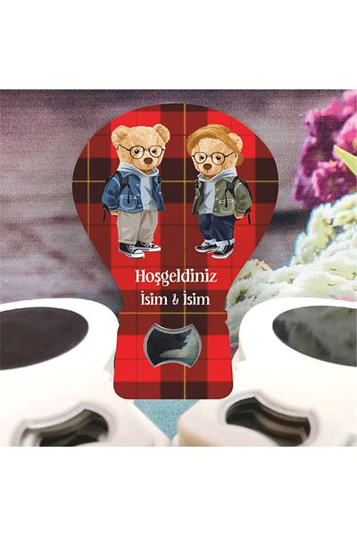 Ege ajans 10 Teddy Bear Opener Magnets
