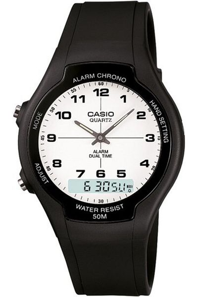 Casio ساعة يد رجالية AW-90H-7BVDF