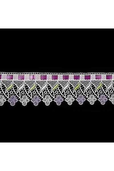 Nazarone Guipure 2115 Batik 9m-Lilac