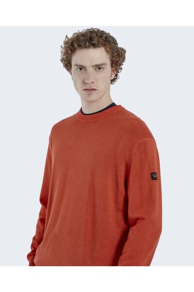 PAUL&SHARK Men's Knitted Roundneck C.W.Wool Sweater