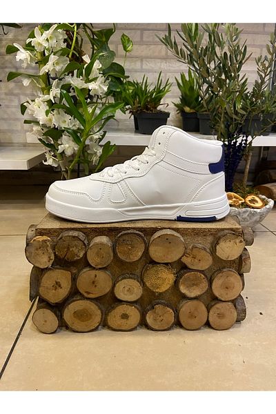 Lotto Ankle Length White Sports Shoes