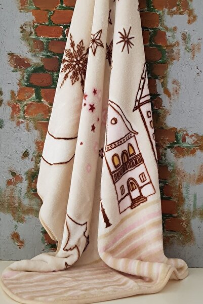 Özdilek بطانية ستيلا بيبي وردي 100x120