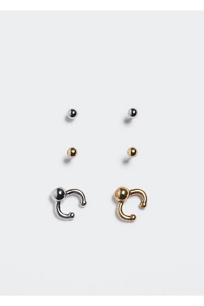 MANGO Woman Set mit 3 Ohrringen