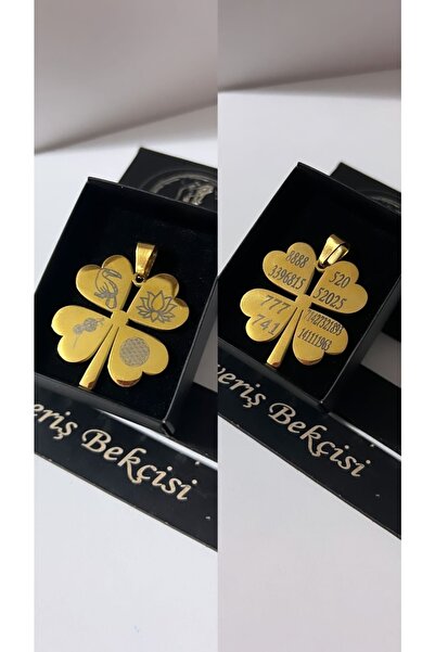 Alışveriş Bekçisi Tukan Kuşu,lotus Çiçeği, Karahindibağ, Yaşam Çiçeği Ve Sayı Sekanslı Çelik Plaka Kolye Ucu