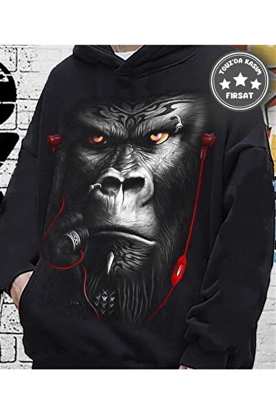 Touz Кют Кют Туз Сіях Кінг Конг Унісекс Худі