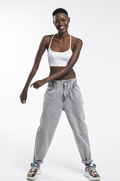 The Base Women's Ecru Scuba Diving Fabric Bustier with Cross Back Elastic Bottom