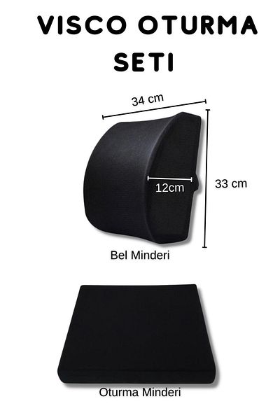 Viscomina Sitting Cushion Waist Pillow Waist Support Pillow Orthopedic Visco Pillow Neck Pillow Orthopedic Pillow2