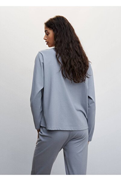 MANGO Woman Dámske pyžamové tričko