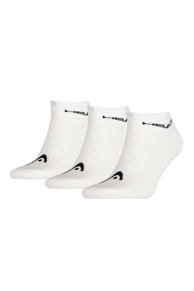 Head Unisex Sneakersocken, 3er Pack - weicher Baumwollmix, einfarbig