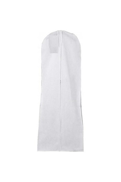 Askıcı White Clothes Cover Zippered ( 60 X 160 ) 1 Piece