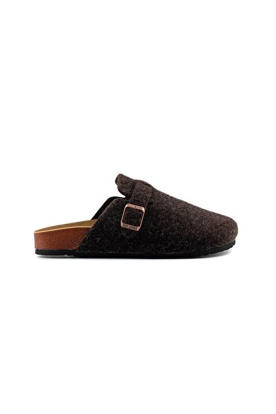 Roy Jones Γυναικεία σόλα από φελλό Felted Comfort Μοντέλο Winter Closed Front Felt Model Sabo Καθημερινές άνετες παντόφλες εσωτερικού χώρου