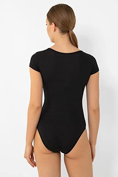 LA DON Ladon Короткий рукав Віскозний трикотаж з застібкою-агафкою Боді 202