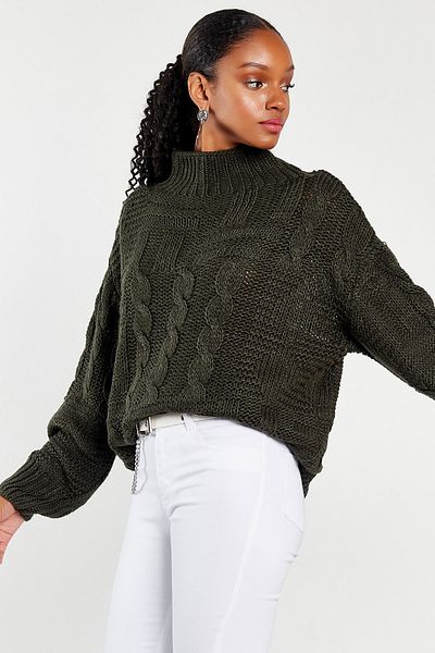 Hopoi Turtleneck Casual Women's Sweater