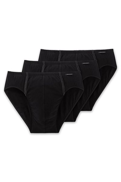 Schiesser Herren Slip 3er Pack - Supermini, Rio-Slip, Essentials, Cotton Stretch