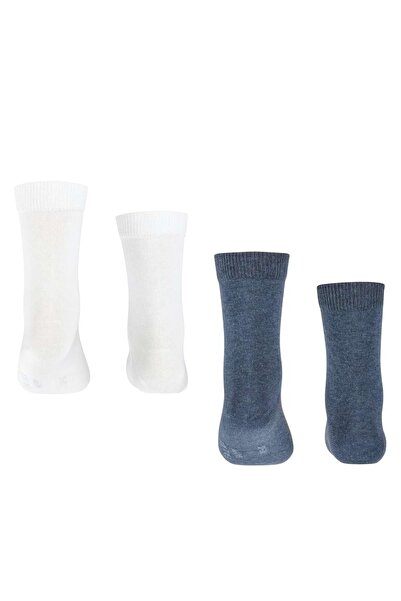 FALKE Kinder Socken, 2er Pack - Happy, Kurzsocken