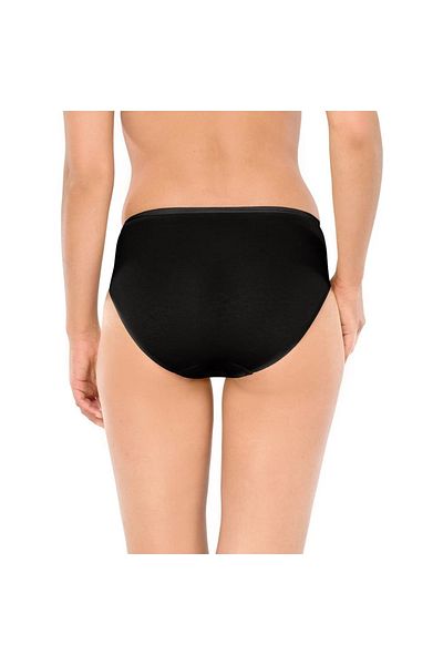 Schiesser Damen Slips 3er Pack - Jazz-Pants, Cotton Essentials, Basic, Stretch