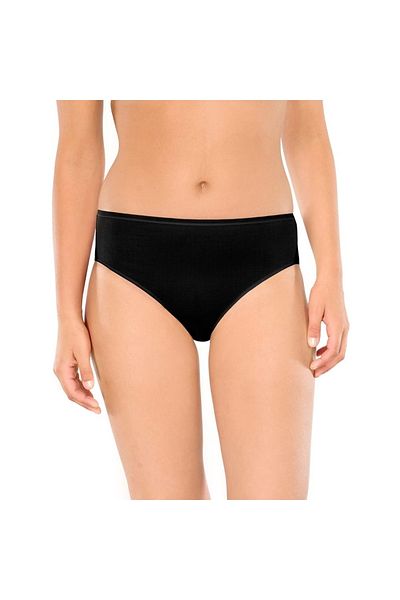 Schiesser Damen Slips 3er Pack - Jazz-Pants, Cotton Essentials, Basic, Stretch