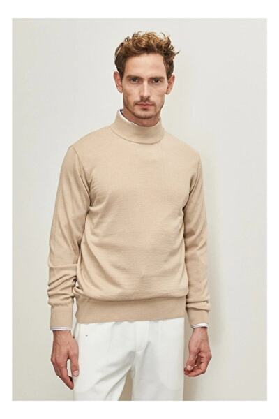 Altınyıldız 4a 4923100005   Tricotaj Pescar Bej pentru bărbați
