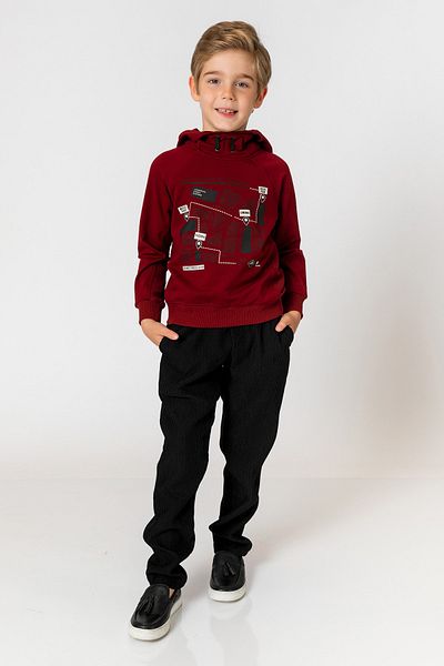 incity Boy's Black Trousers