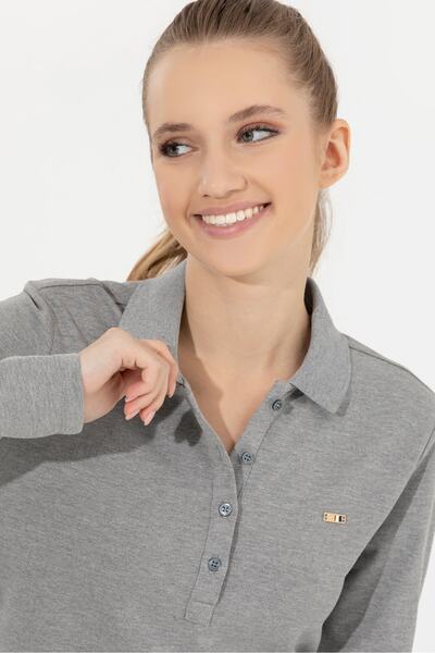 U.S. Polo Assn. Hanorac gri de damă