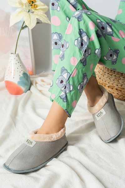 UCC Sindi Casual Indoor Γυναικείες Παντόφλες Unisex Παντόφλες Σπίτι Μποτάκια