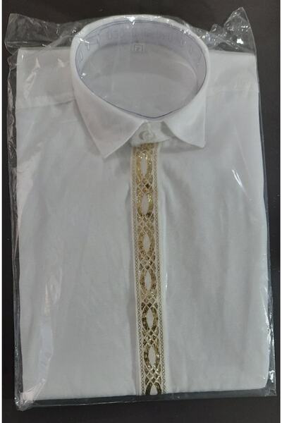 PAZARSEN Cămașă de circumcizie Denbu Textile Cream