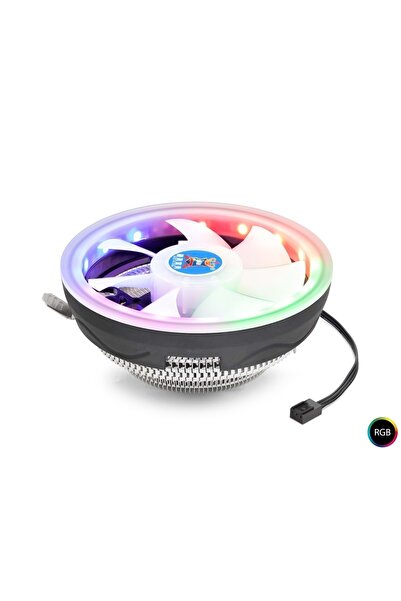 HADRON Hr2551/60 4 Renk Ledli Combo Işlemci Fanı 12cm