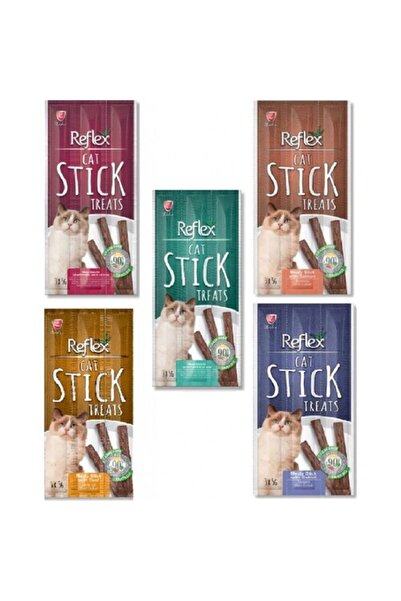 Reflex Stick Karışık Ödül Maması Seti 5li Paket