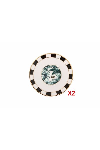 Porland Palms Düz Tabak 16cm 2'li 04alm005178