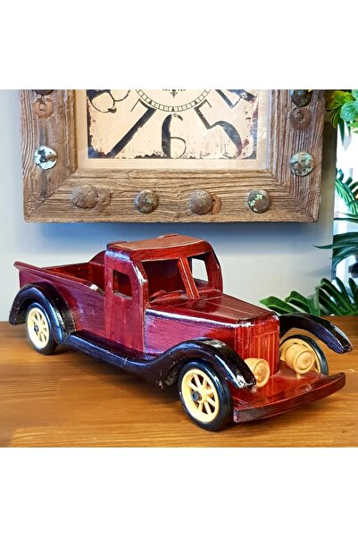 Le Atölye El Yapımı Ahşap Kamyonet Büyük Boy