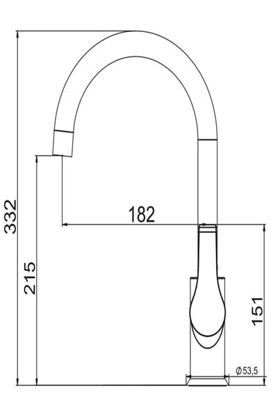 NSK Visia Plus Mix Sink Faucet