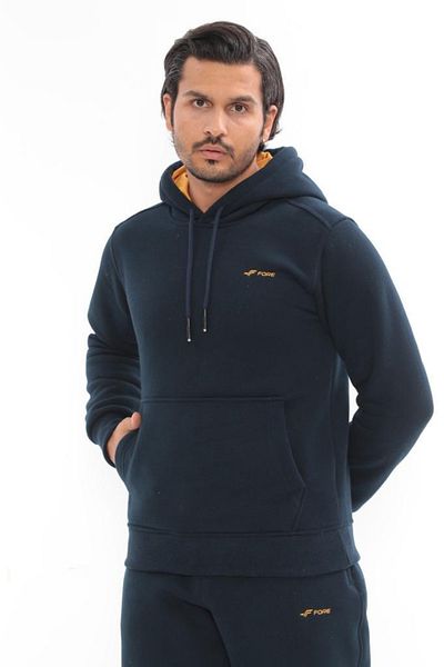 FORE SPORT Hooded 3 Thread Winter Sweat Suit with Kangaroo Pocket