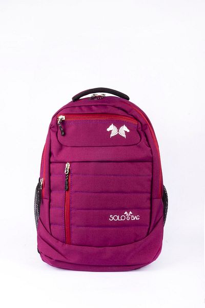 Solo Bag Rucsac pentru laptop unisex violet Geantă de fitness pentru școală