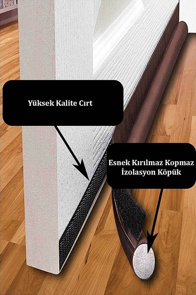 RevuBaby Luxury Under Door Anti-Wind Sponge 90 Cm Cream