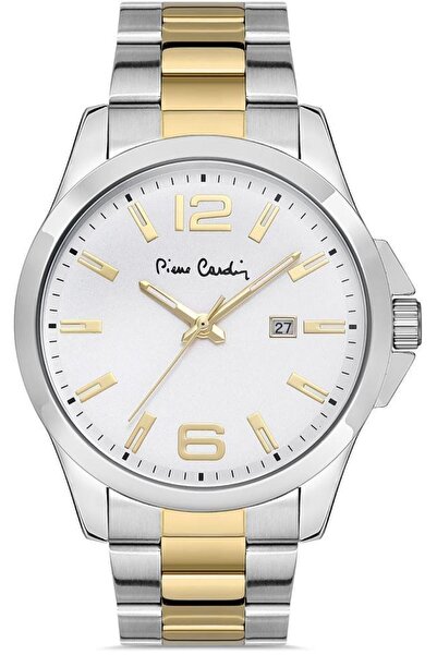 Pierre Cardin 800411F06 Steel Cord Men's Wristwatch 30 Mt Waterproof