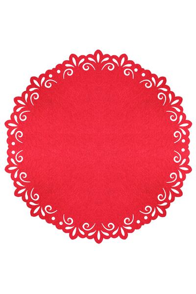 Lora Davet Ρομαντικό αμερικάνικο σερβίτσιο (2 ΤΕΜ.) Κόκκινο 16549