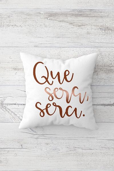 linazaitun La Dolce Vita Shine Ten Written Concealed Zippered Throw Pillow Cover Seat Pillow Cover Set (4pcs)