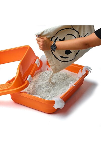 Magicat Cat Litter Cleaning Odorless Screen Filter (7 PACKS L-XL) Advantage Package of 2