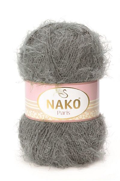 NAKO Paris 5 Pieces Knitting Thread 1690 Dark Gray