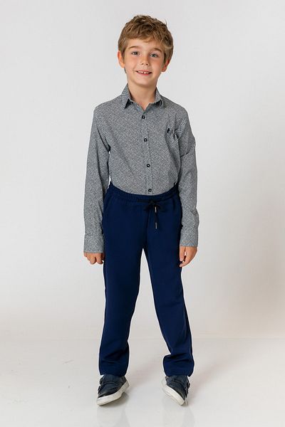 incity Boy's Navy Blue Trousers